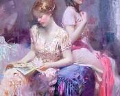 Pino Daeni painting - 皮诺·丹尼尔